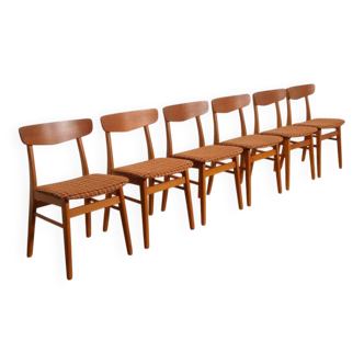6 x vintage dining chair | Farstrup | Model 210