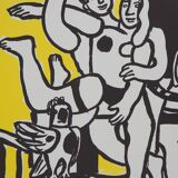 Fernand LEGER: Couple in love and horse, signed lithograph