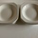 Set of 6 Scandinavian octagonal deep plates from the 1970s.