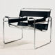 B3 Armchair / Wassily by Marcel Breuer for Gavina