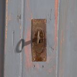 Small antique silver-grey cupboard (circa 1900) #29