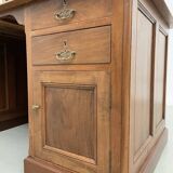 1950s walnut counter or desk
