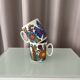 Pair of Villeroy & Boch Acapulco Mugs | 1970s Floral Design