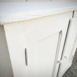Placard en sapin blanc