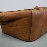 Cognac Leather Andes Sofa by Gerard van den Berg for Montis, 1970s