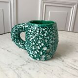 Cup / mug green fat lava vintage 70s