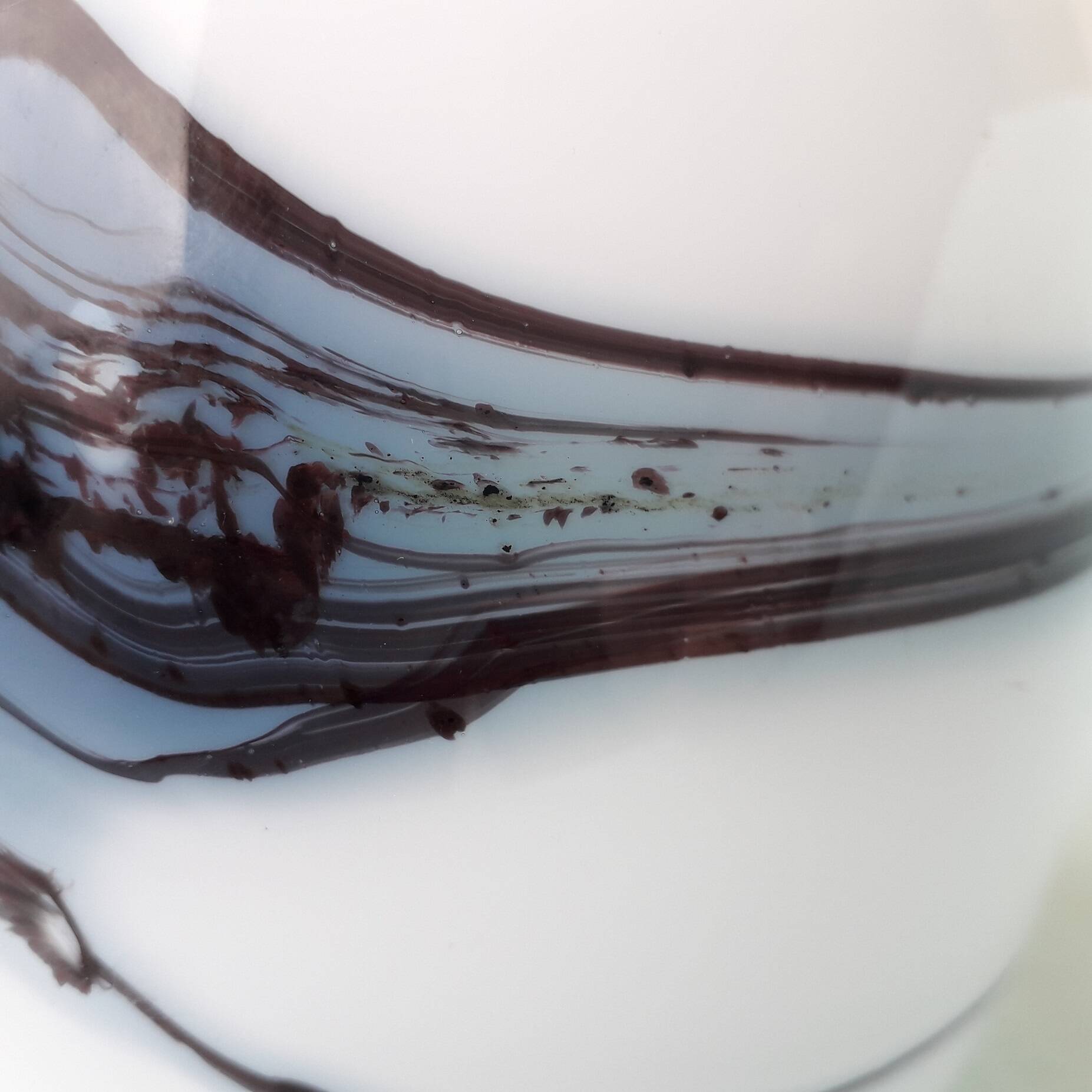 Vase danois verre Michael Bang Holmegaard