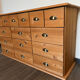 Apothecary drawer cabinet