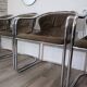 Cantilever chairs Series S by Gastone Rinaldi for Rima 1970s