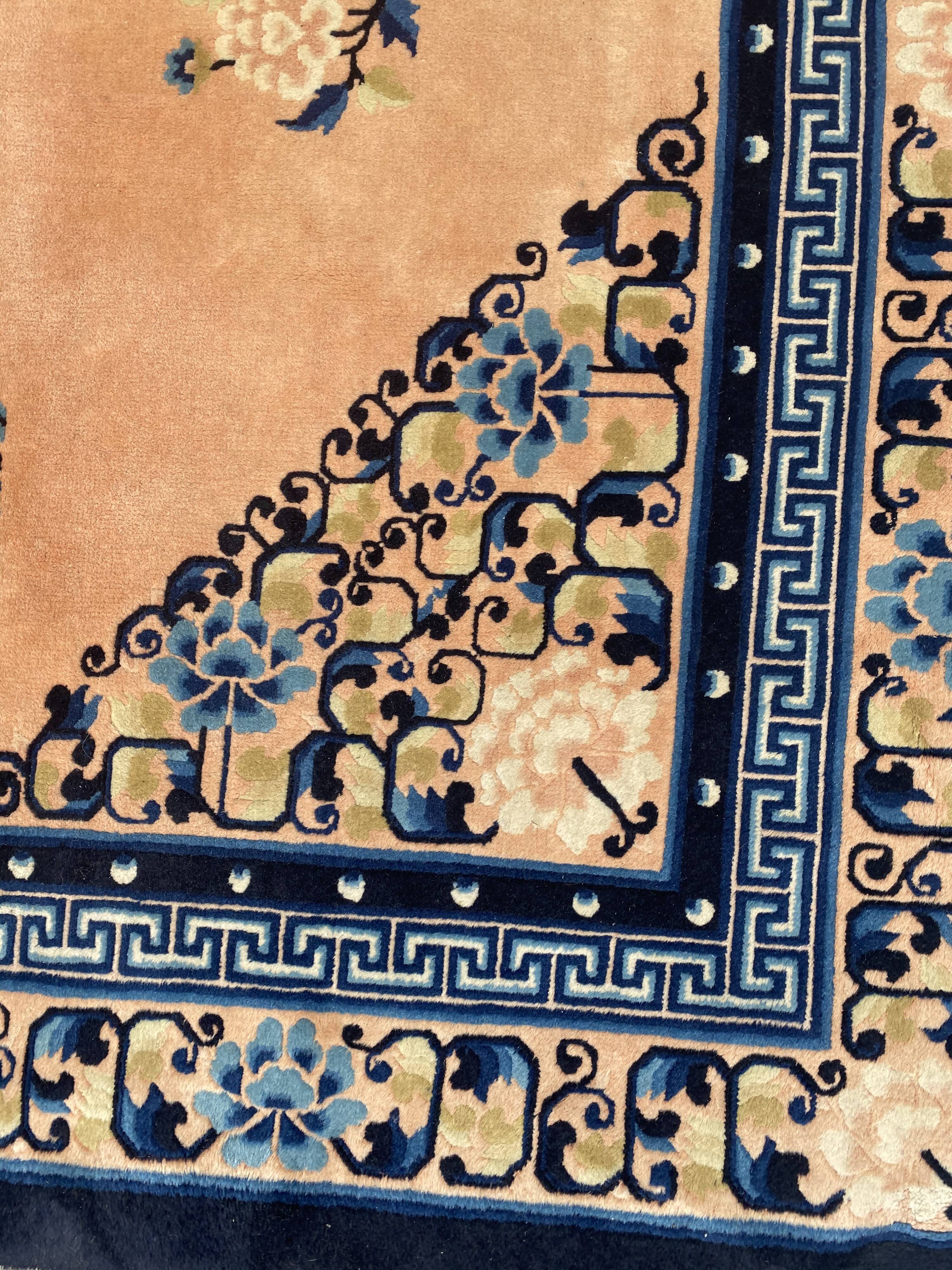 Tapis vintage chinois pékin 155x247 cm