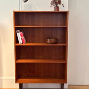 Vintage Scandinavian teak library "Liv"