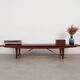 Teak lowboard, Danish design, 1980s, made in Denmark