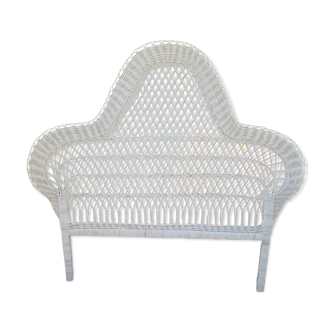 Rattan headboard