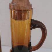 60's salt pepper oil and vinegar set