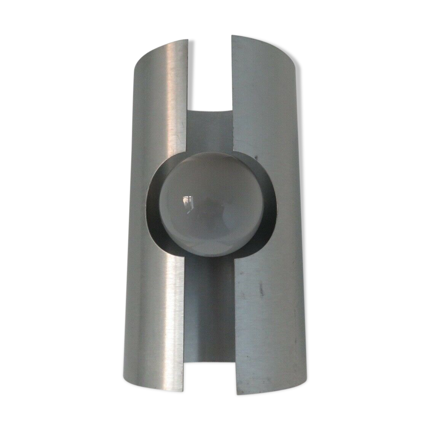 Applique en aluminium années 70