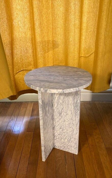 Cipollino marble side table