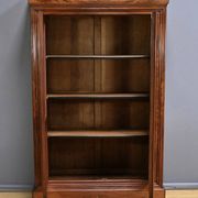Mahogany Glass Bookcase, Restoration Period – Part 1 of the 19th Century