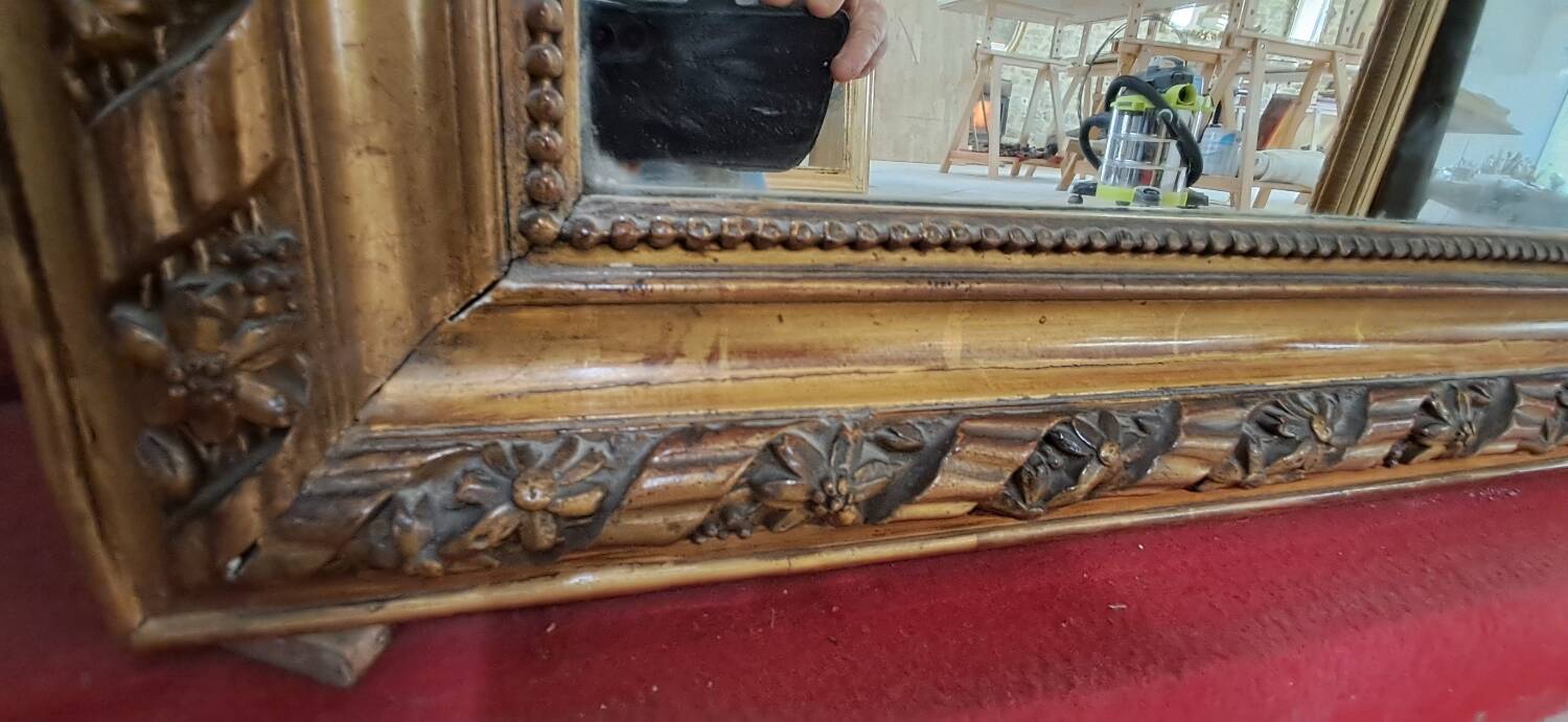 Louis Philippe period mirror 157 x 97