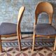 Pair of Danish Morten dining chairs designed by Niels Koefoed