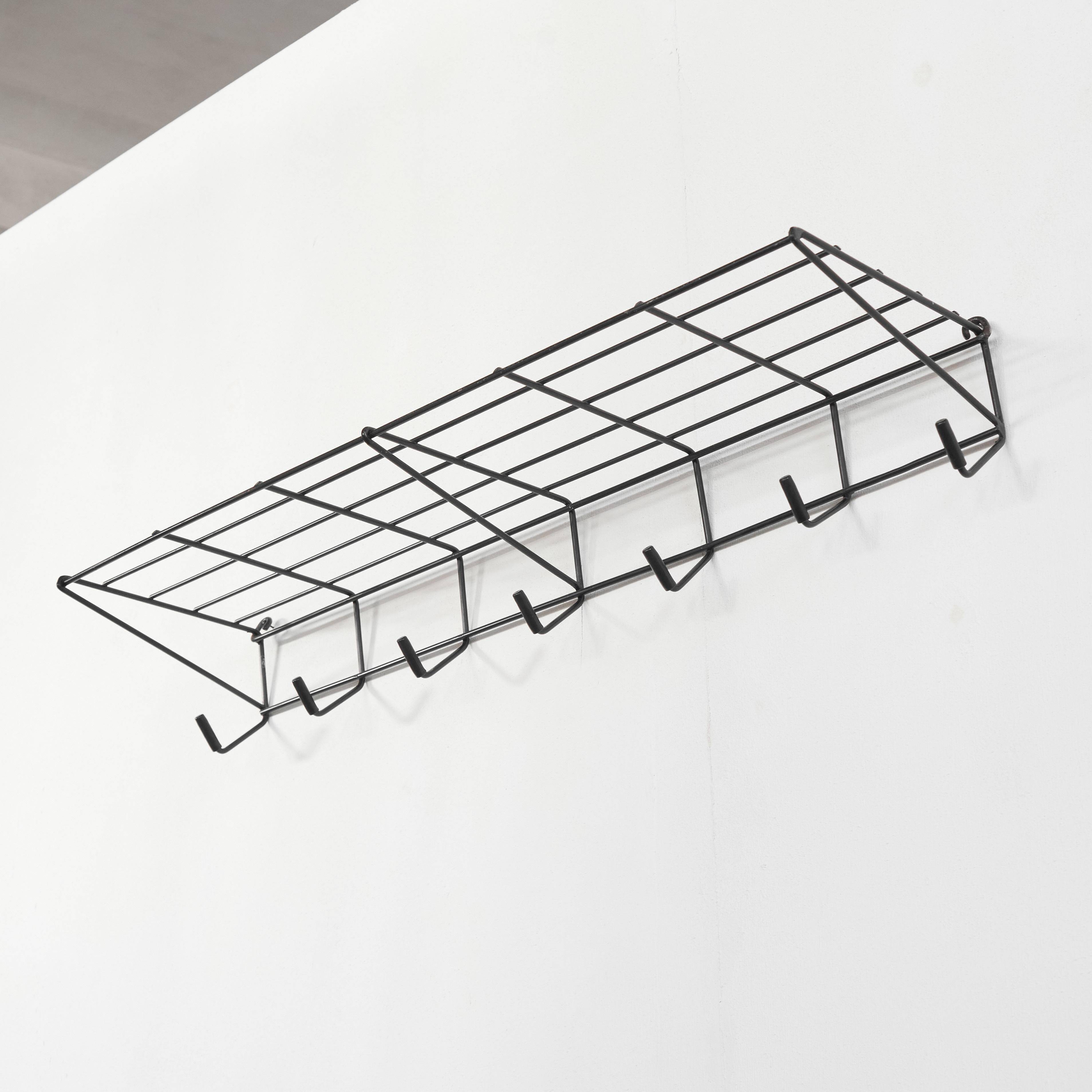 Friso Kramer DZ05 coat rack in wire metal 't Spectrum 1956
