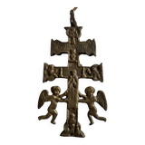 18th century bronze reliquary cross of Caravaca