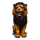 Lion Statue Ceramic