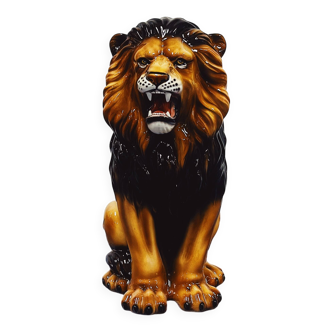 Lion Statue Ceramic