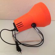 Orange infrared lamp by Condel / vintage 70s