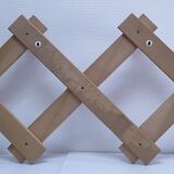 Solid pine crossbar coat rack from the 90s