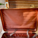 Antique leather suitcases