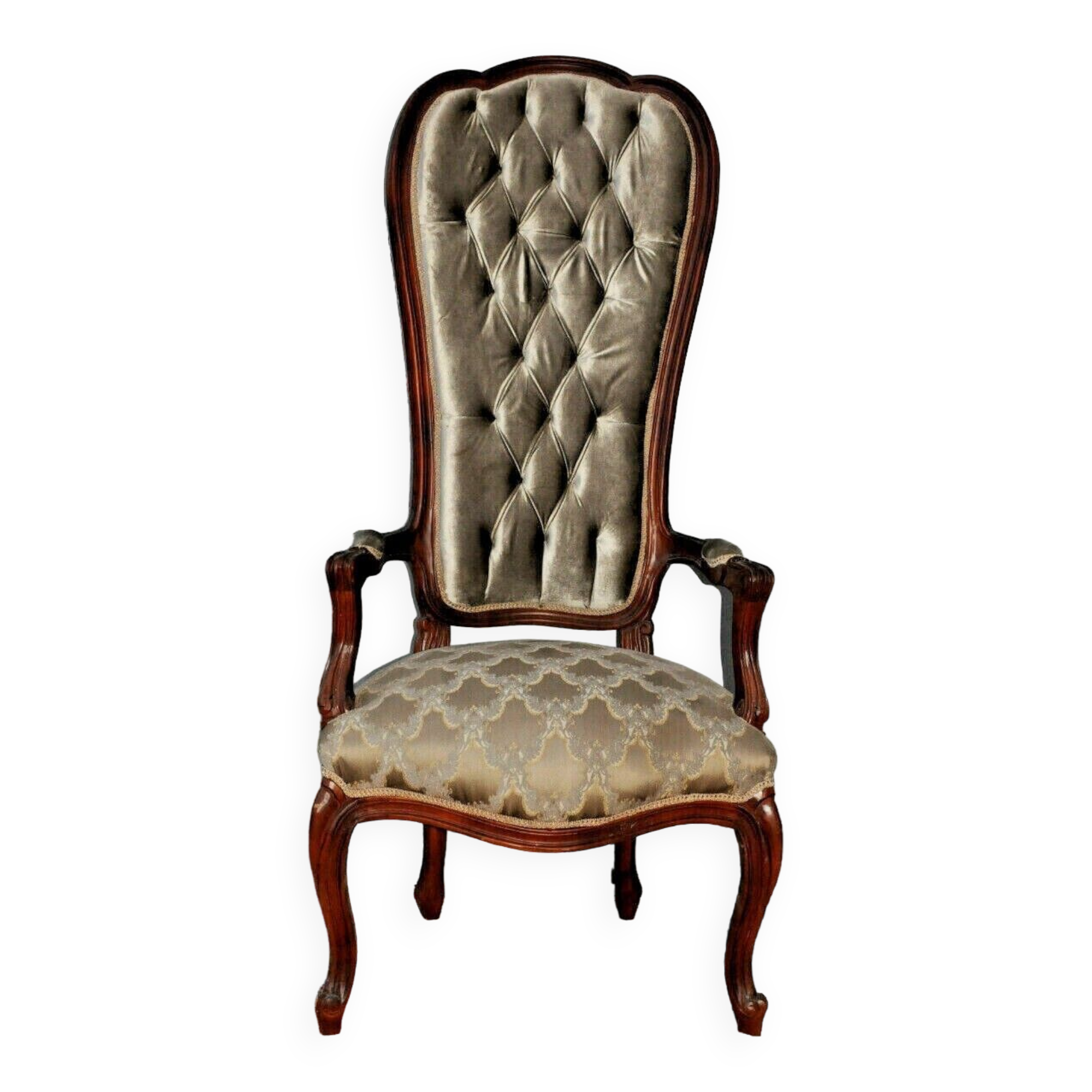 Fauteuil marron