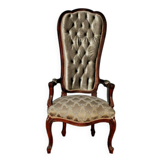 Fauteuil marron