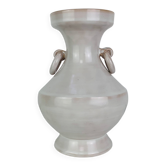Ceramic vase with handles "Arezzo Italy", vintage