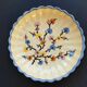 Flat on foot Italian earthenware Castelli Perugia