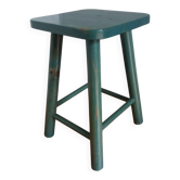 Solid pine stool