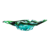 Platter, Murano glass, Italian design, 1960s, made in Italy