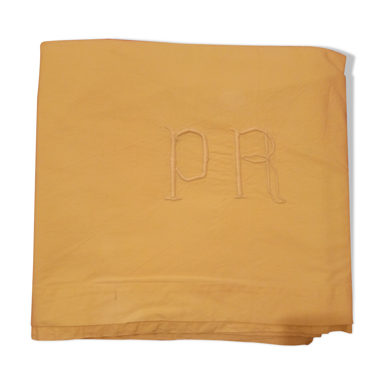 Old embroidered sheet