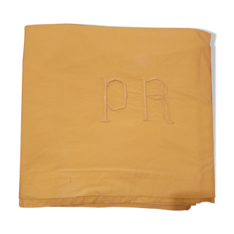 Old embroidered sheet
