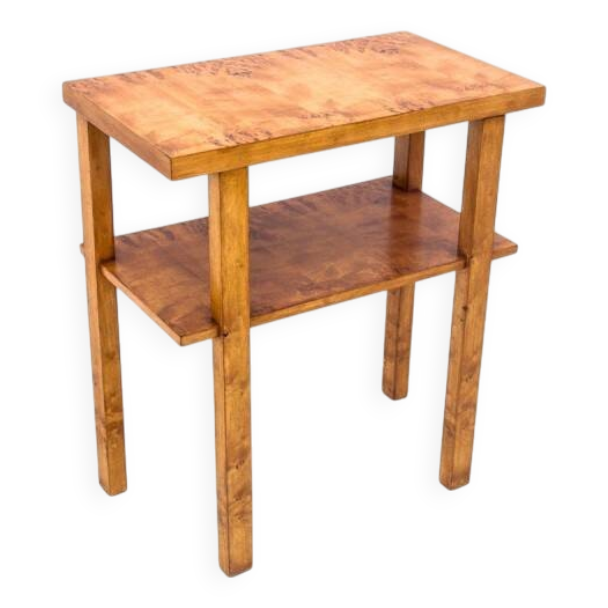 Art Deco side table, Poland, 1950s