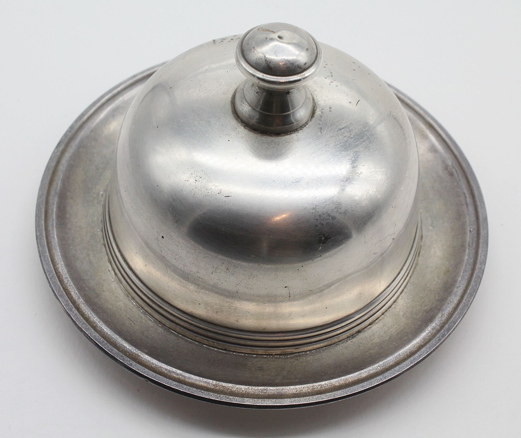Butter bell in metal