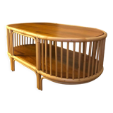 Rattan coffee table