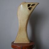 ceramic vase free form contemporary design scandinavian decoration handmade pottery stoneware