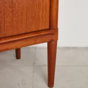 Teak enfilade by H.W. Klein for Bramin, Denmark, 1960s.