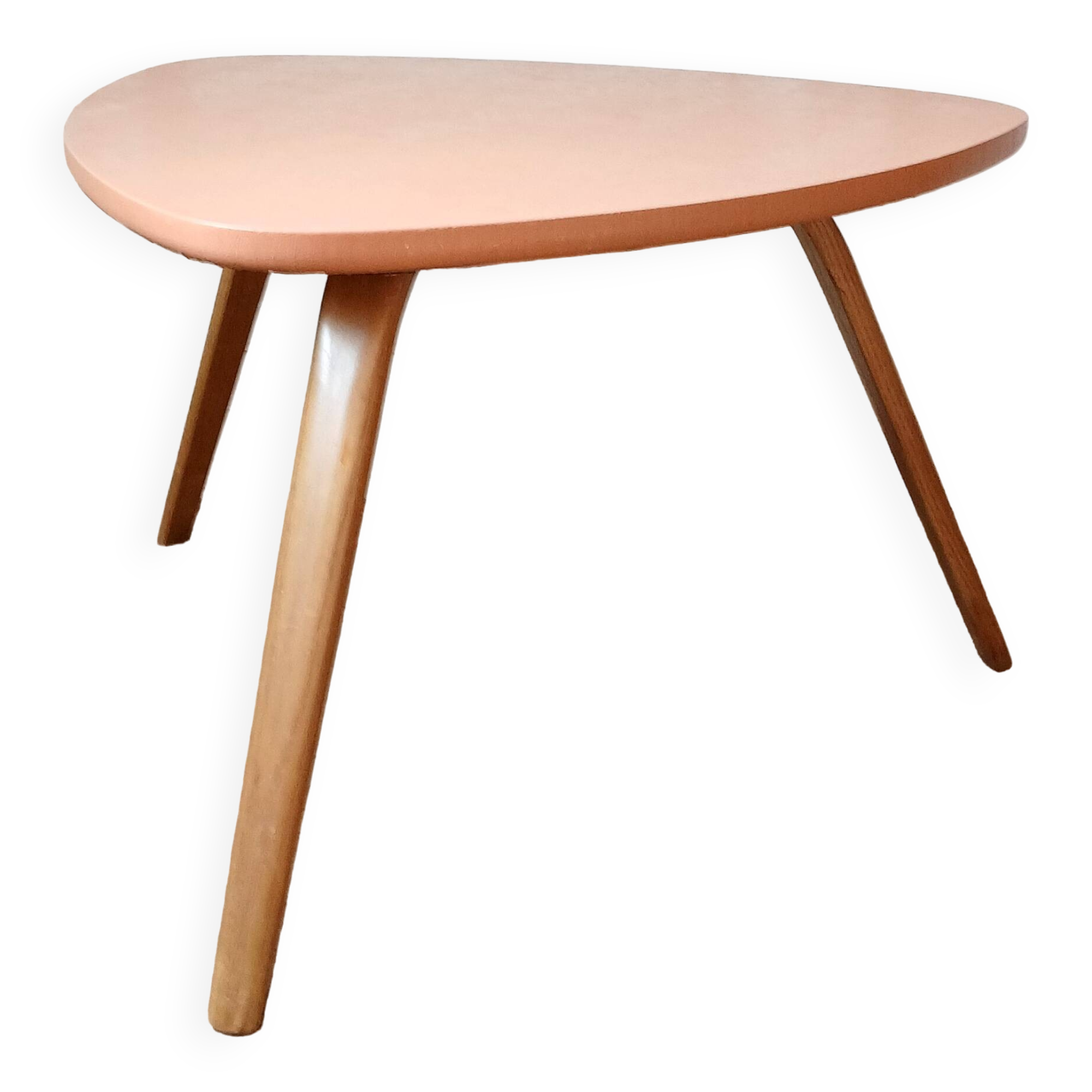 Steiner tripod coffee table "bow wood" 1950