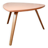 Table basse tripode Steiner "bow wood" 1950