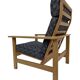 Fauteuil vintage Søren Holst Fredericia modèle 2461 design