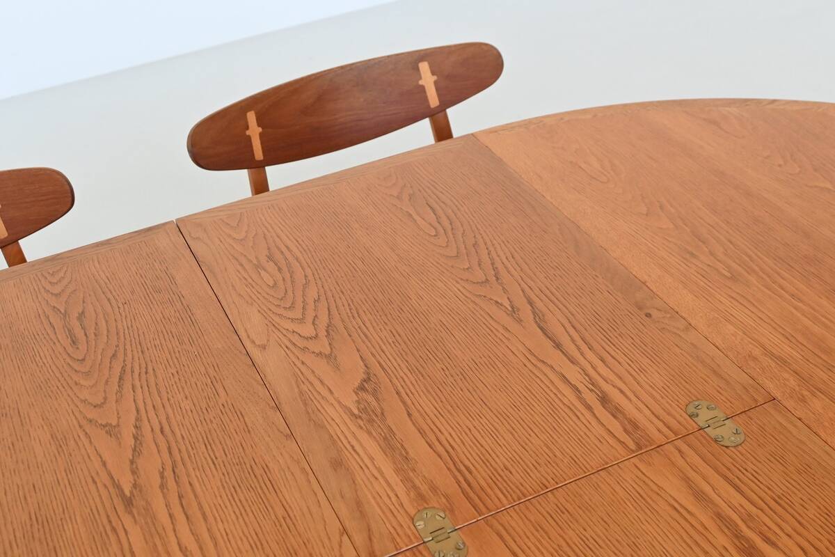 Borge Mogensen model 140 in oak dining table Karl Andersson Denmark 1955