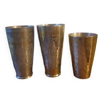 Indian lassi glasses