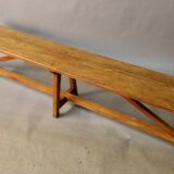 6 Leg Beech Bench