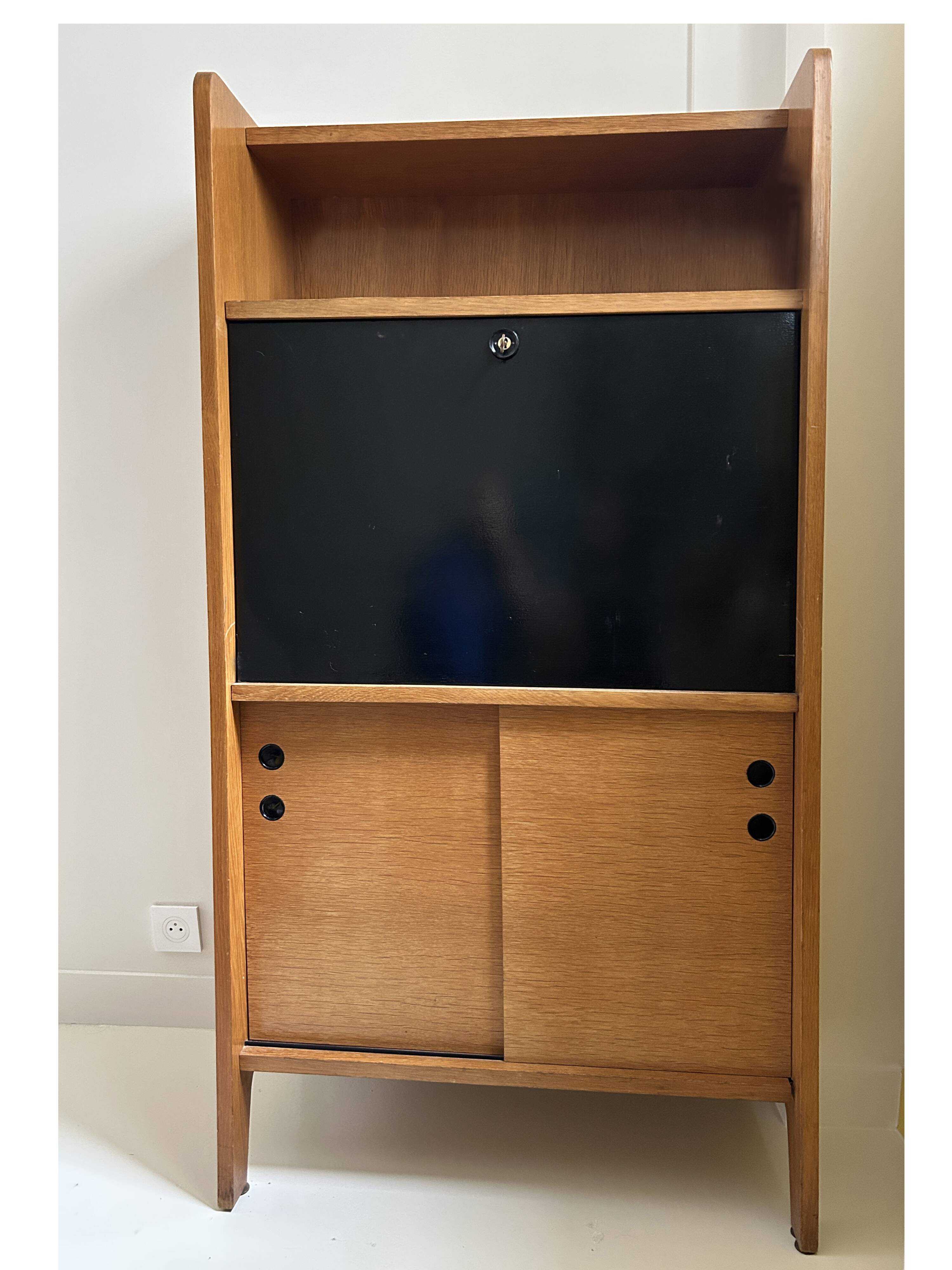 Vintage Scandinavian secretary desk – 1960s